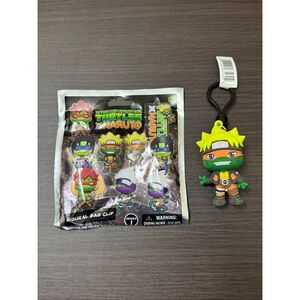 Teenage Mutant Ninja Turtles x Naruto Bag Clip Keychain - Mikey x Naruto